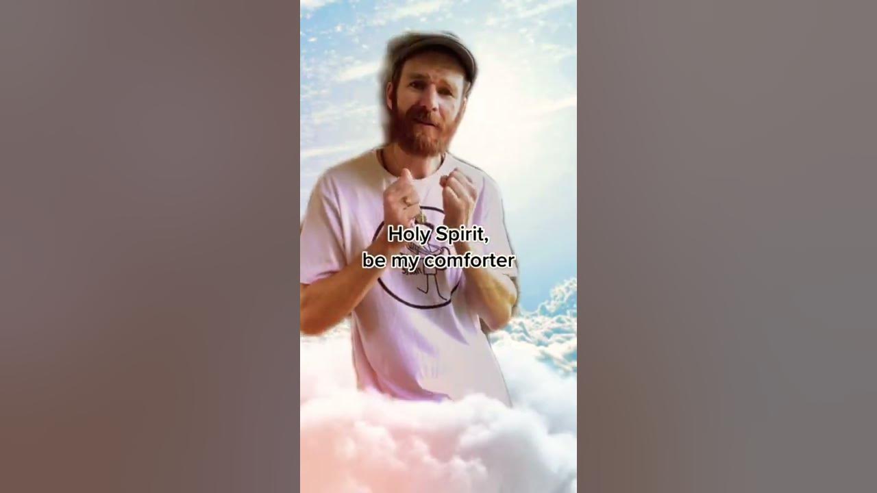 Holy Spirit, be my comforter, Holy Spirit, take control 🙏 