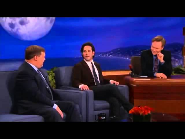 Paul Rudd pulls his 'Mac & Me' Rickroll on Conan one last time