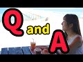 Japanese girl's Q & A session