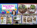 SPRING HIGH END BUDGET HOME DECOR DIYS | Dollar Tree DIY | Handmade Gift DIYS