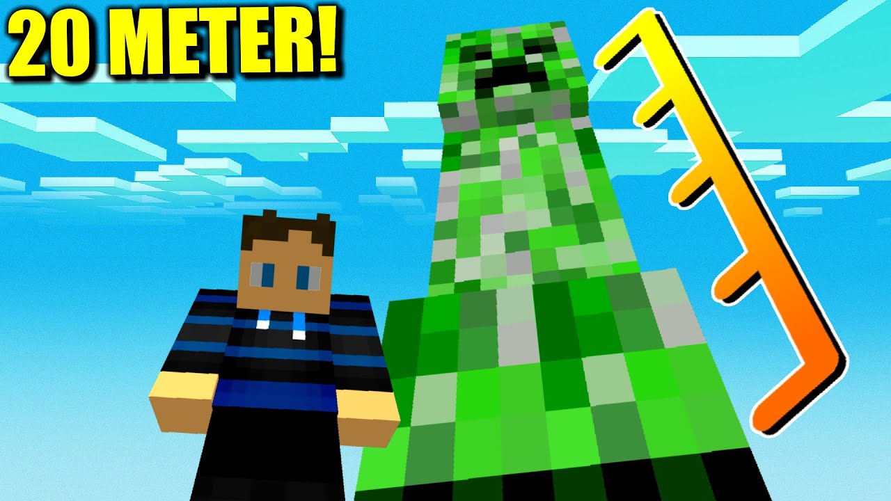 Minecraft, Men *ALLE* Mobs er GIGANTISKE!!