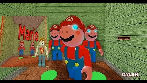 How to get MARIO BADGE + 2 MARIO SKINS IN INFECTEDDEVELOPER’S PIGGY ROLEPLAY ROBLOX