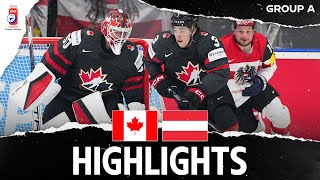 Highlights: Canada vs Austria | 2024 #MensWorlds