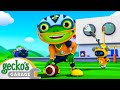 Gecko&#39;s Garage - Teamwork Touchdown | Cartoons For Kids | Toddler Fun Learning