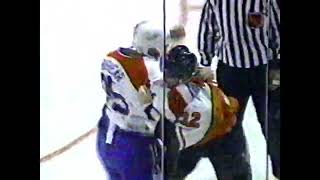 Donald Brashear Vs. Daniel Lacroix Oct. 26th, 1996