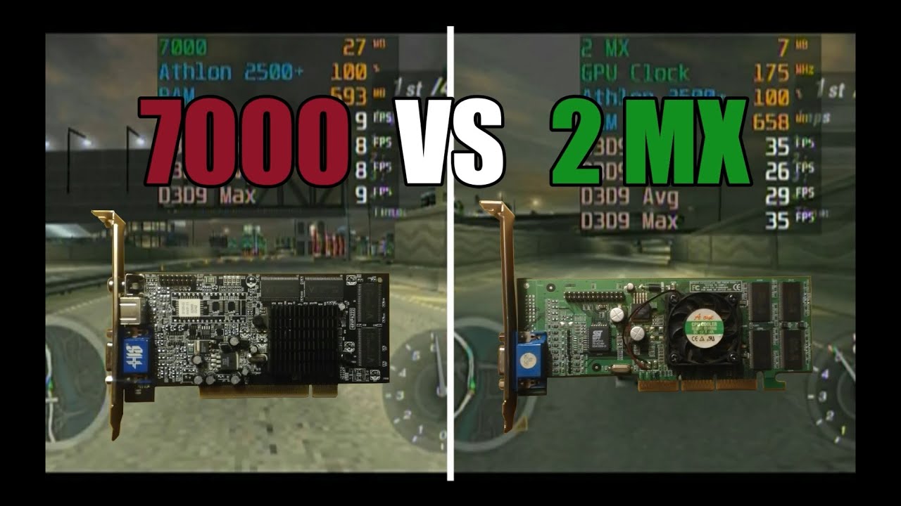 Radeon 7000 vs GeForce2 MX Test in 6 Games (Radeon VE or RV100 vs GF2 MX) (No FPS Drop Capture Card)
