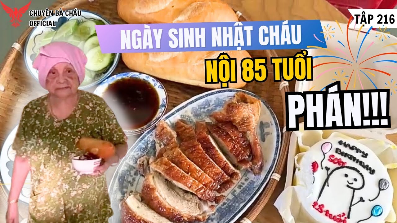 «ЗЛОЙ» 85-летняя бабушка сердится на внука — Необъявленный день рождения, чтобы купить «Чи-дан»