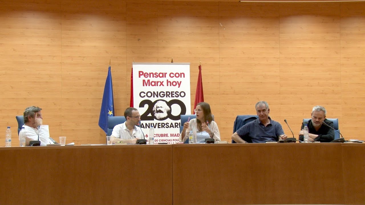 Mesa redonda en plenario. La vuelta de Marx a un mundo en crisis.