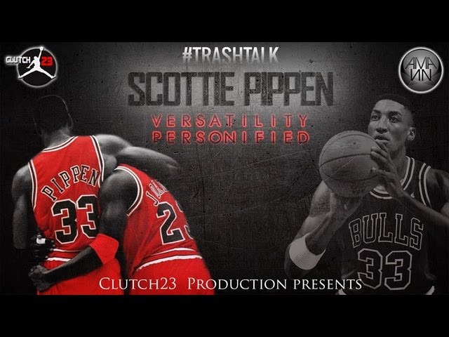 スコッティ　ピッペン NBA history] Scottie Pippen's Plays - The Most Underrated SF of