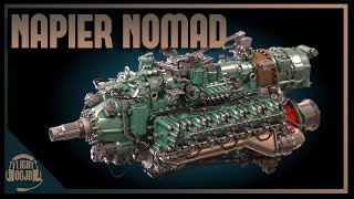 A TurboCompoundProp Engine?  The INSANE Napier Nomad