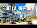 Fort Lauderdale, Florida | Driving Downtown [4K]