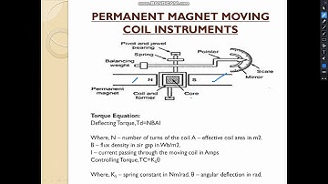 BASIC ELECTRICAL ELECTRONICS AND INSTRUMENTATION ENGINEERING - UNIT 5  MI  MC instruments