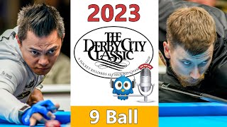 Jeffrey DeLuna vs Pijus Labutis - 9 Ball - 2023 Derby City Classic rd 6