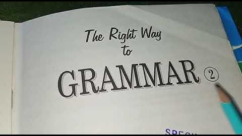 Class 2 English Grammar Chapter 5