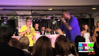 2012 NO BULL Teen Video Awards - Alex Libby Rapping with Sean Kingston