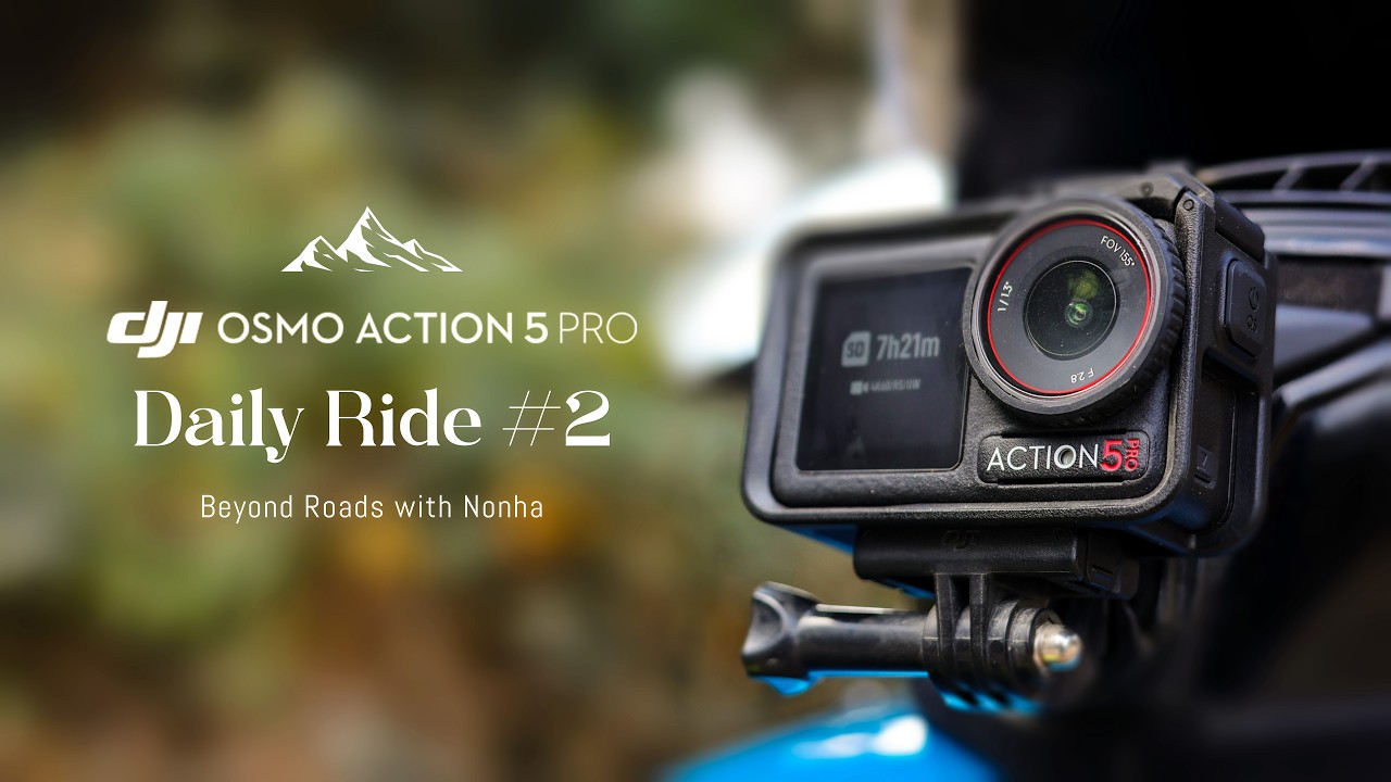 Road Under Construction | Daily ride #2 | DJI Action 5 Pro × NS125 2025 Model #djiaction5pro #bajaj