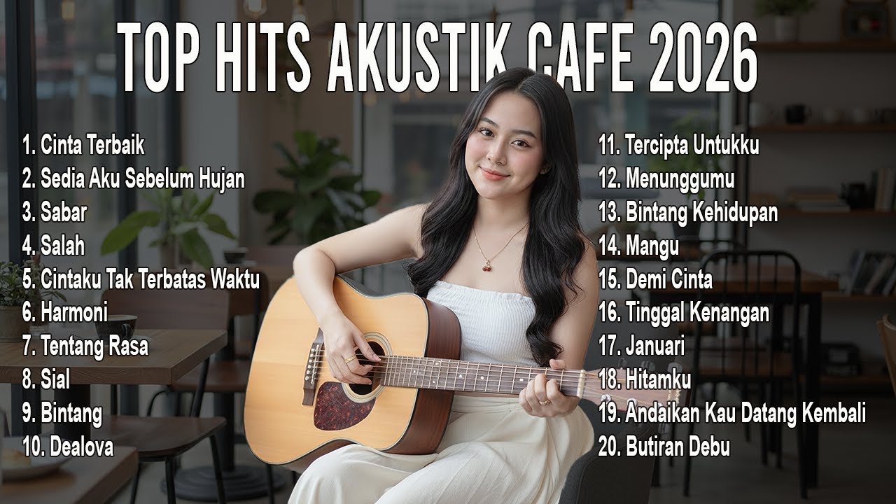 Lagu Akustik Paling Hits di Tiktok Saat ini Cocok Untuk Temani BersantaIi Dengan Secangkir Kopi ☕