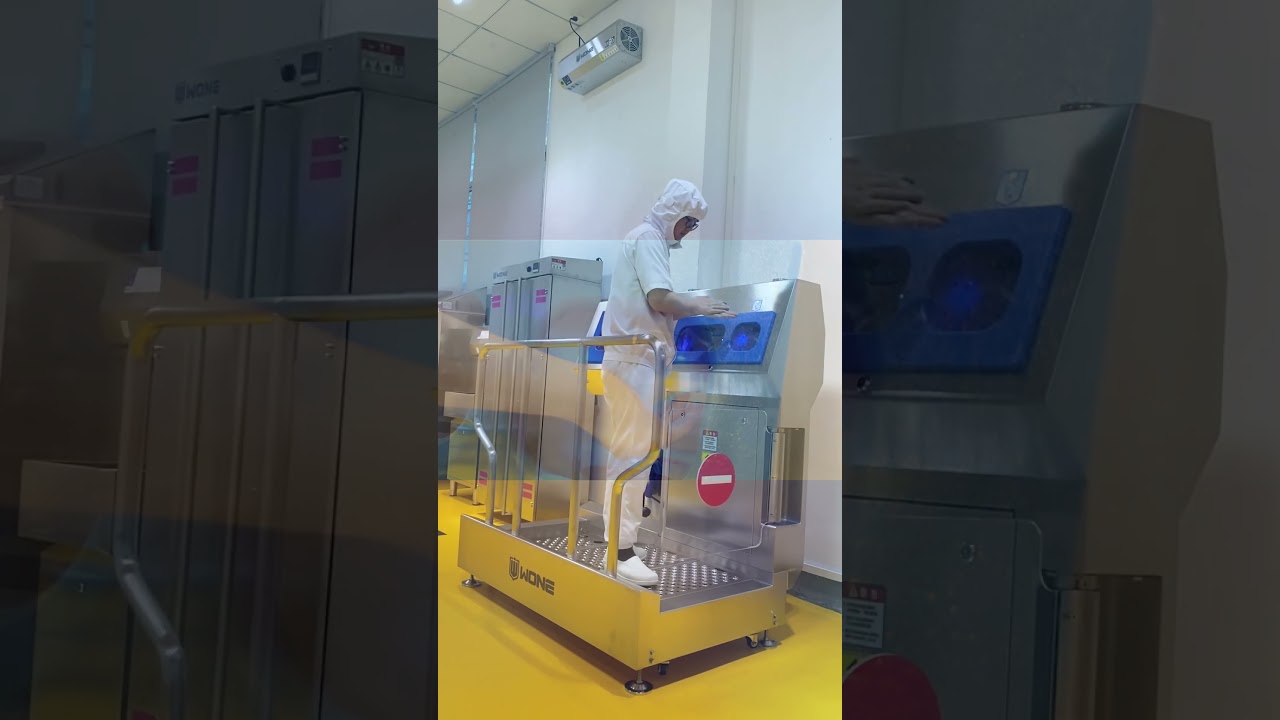 Personnel Hygiene Station | Hand & Boot Cleaning