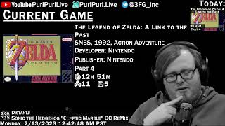 Puri Plays LIVE: The Legend of Zelda: A Link to the Past [Part 4] (SNES,1992,Action Adventure)
