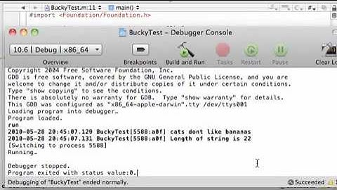 Objective C Programming Tutorial   53   String Objects   YouTube