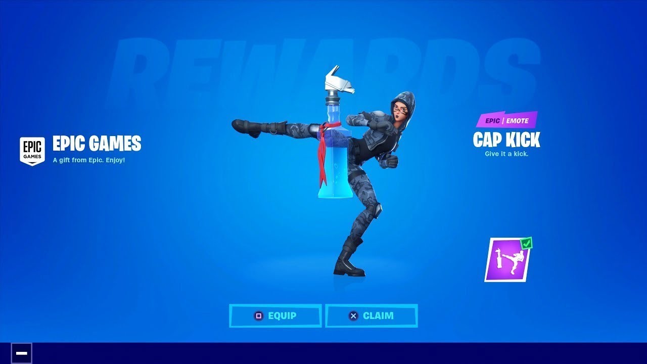 *NEW* CAP KICK EMOTE & DARK BOMBER ARE IN THE ITEM SHOP RIGHT NOW