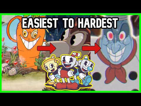 All Cuphead Bosses + DLC Ranked by Difficulty