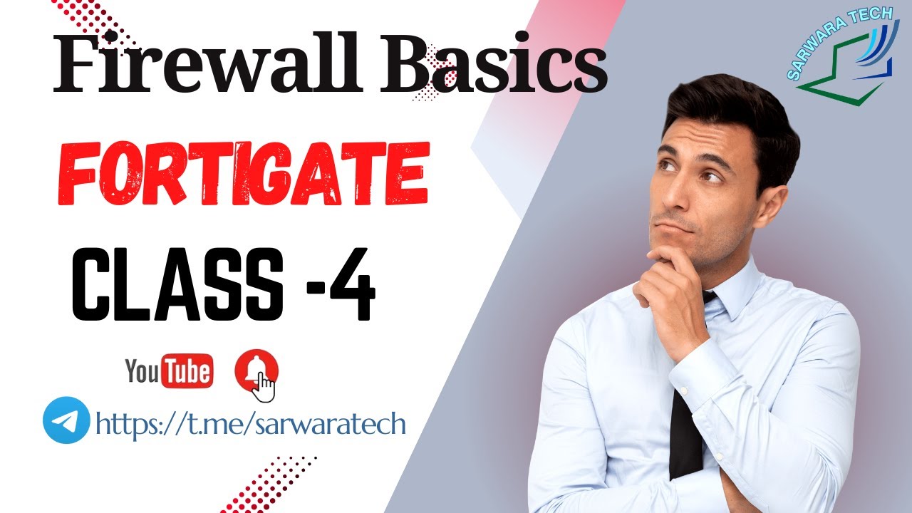 FortiGate Firewall Tutorial in Hindi - Class 4 - YouTube
