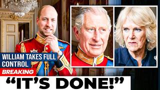 King Charles Hands FINAL AUTHORITY To William After Camilla Scandal