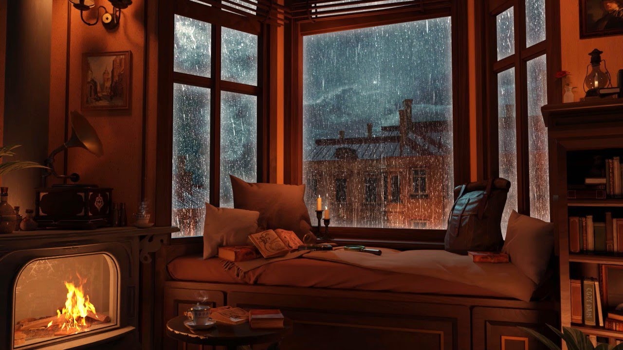 Cozy Reading Nook: Relaxing Ambient Music to Read \u0026 Study