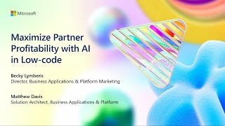 Famous Maximize partner profitability with AI in low code | BRK187 Net Worth