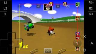 [Let's Play] Mario Kart 64 using RetroArch screenshot 5