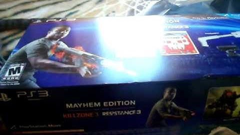 Unboxing and Impressions on the Mayhem Edition featuring Killzone 3 and Resistance 3