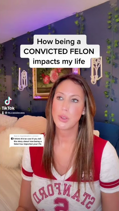 What you CANT do if you are a FELON #felony #felon