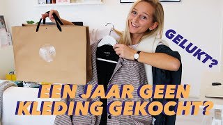 SUSTAINABLE SHOPLOG na 1 jaar geen kleding kopen!