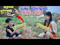 Mua và Bung thử Súng nước giá hơn 200k đang hot mùa hè trên shopee