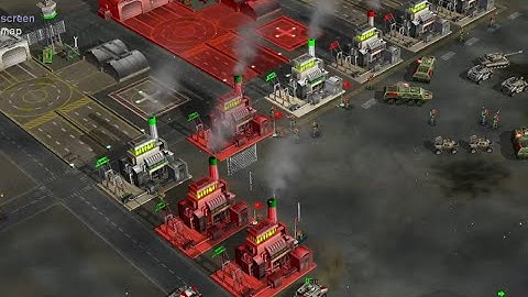 C&C Generals ZH China mission 5 (hard) Ground capture tactics