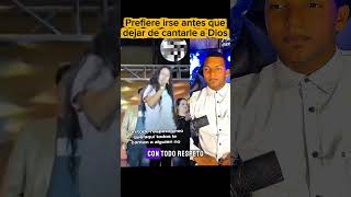 Le dijeron que no cante csnciones cristianas y ella prefirió irse