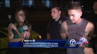 Legal expert explains why alleged attacker will be released from jail