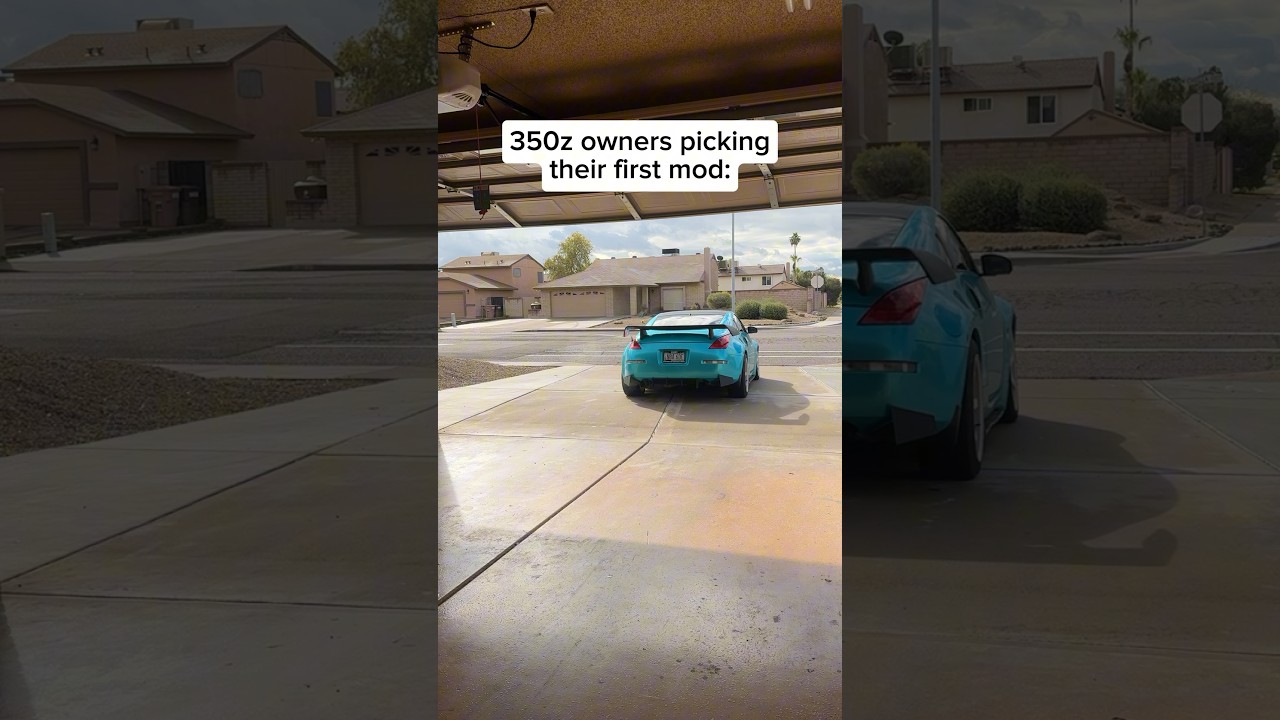 350z owners picking their first mod