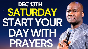 Saturday 13th 2025 Koinonia Morning Word & Prayers | Apostle Joshua Selman