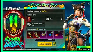 M11 ROYAL PASS 1 TO 50 REWARDS ARE HERE - 2 MYTHIC OUTFITS ( PUBG MOBILE )