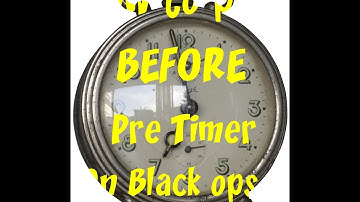 BO2 Pre-Timer Glitch