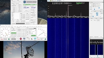 Chandrayaan-3 signal on S-band received on HackRF