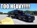 How much does it REALLY Weigh!?!? + Drag Truck WEIGH IN & PickUP!!!!!