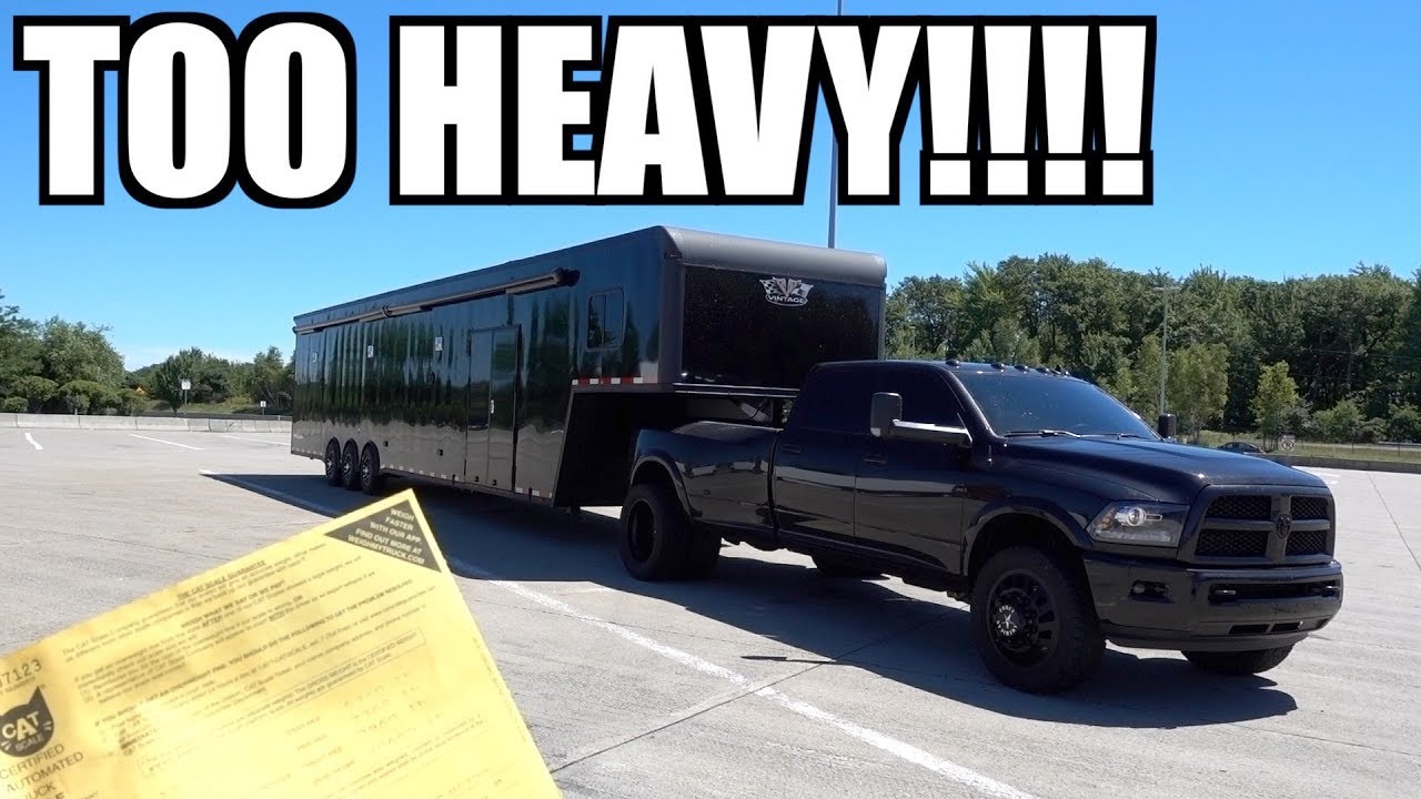 How Much Does It Really Weigh!?!? + Drag Truck Weigh In \U0026 Pickup!!!!!