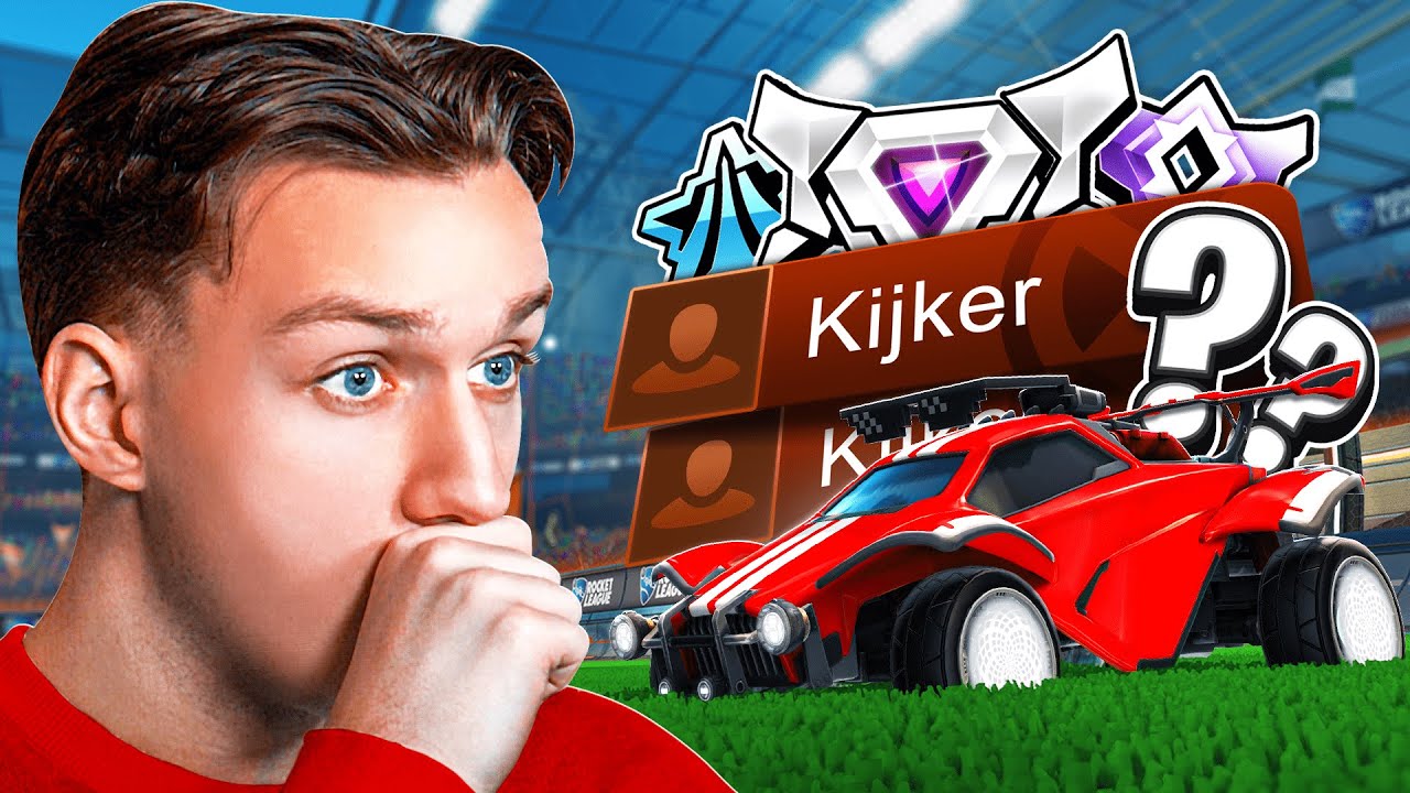 Rocket League SPELEN tegen KIJKERS & hun RANK RADEN..