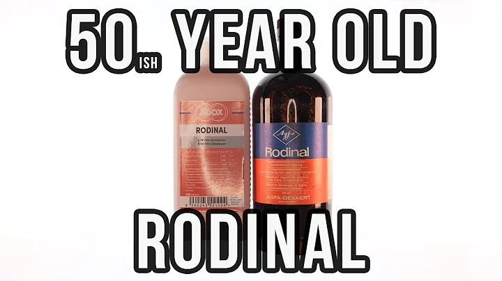 Using 50 year old Rodinal