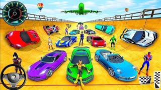 Superhero Car Stunt Mega Ramp Racing 2026  Impossible Tracks Challenge | Android Gameplay #cargames screenshot 2