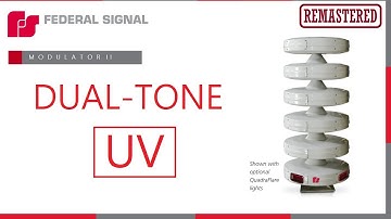 Federal Signal UV Modulator dual-tone | All signals synth (Remastered)
