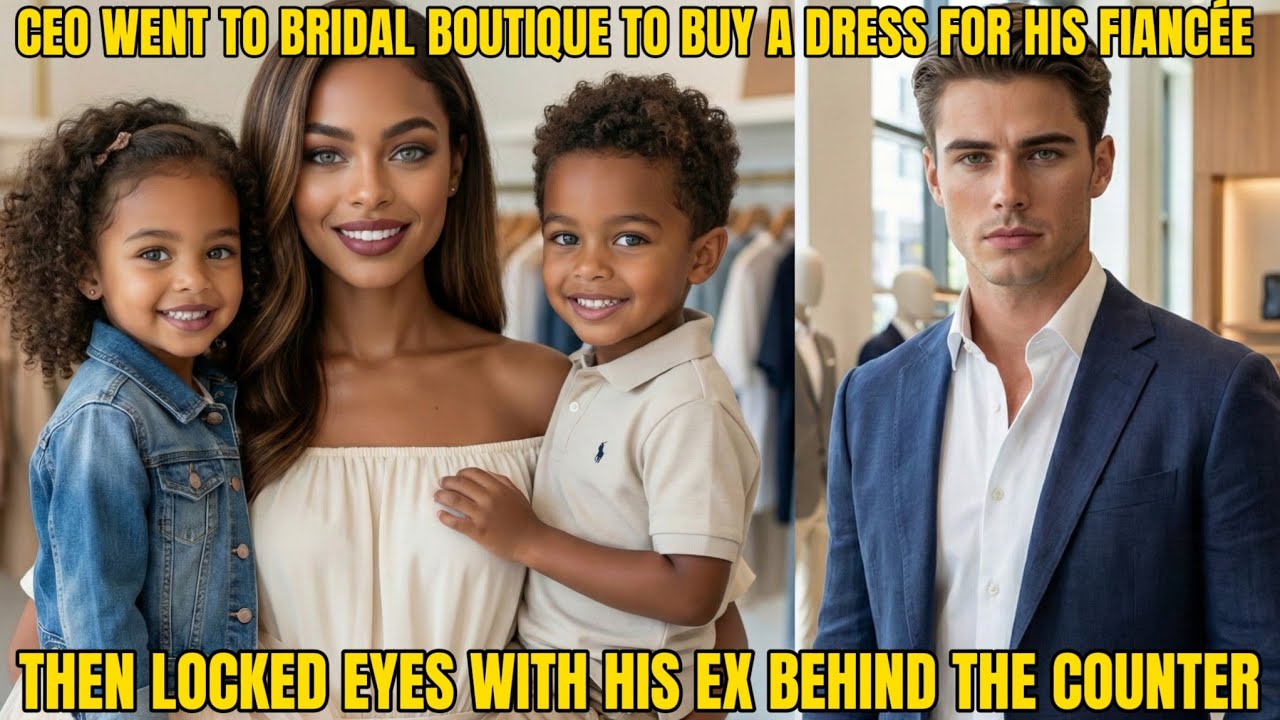 Millionaire CEO Went to a High-End Bridal Boutique to Buy a Dress for His Fiancée—Then Locked Eyes